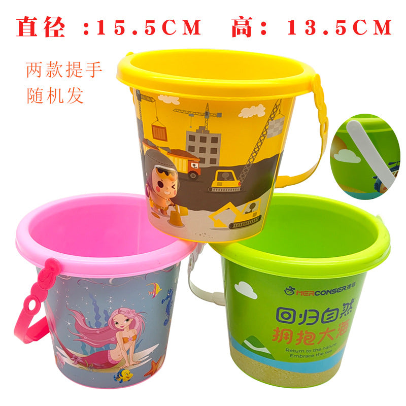 Children's Beach Toy Suit Beach Car Sand Digging Water Toys Beach Bucket Hourglass Shovel Seaside Sand Playing Tools